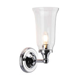 Austen Classic Bathroom Wall Light in Polished Chrome
