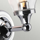 Austen Classic Bathroom Wall Light in Polished Chrome