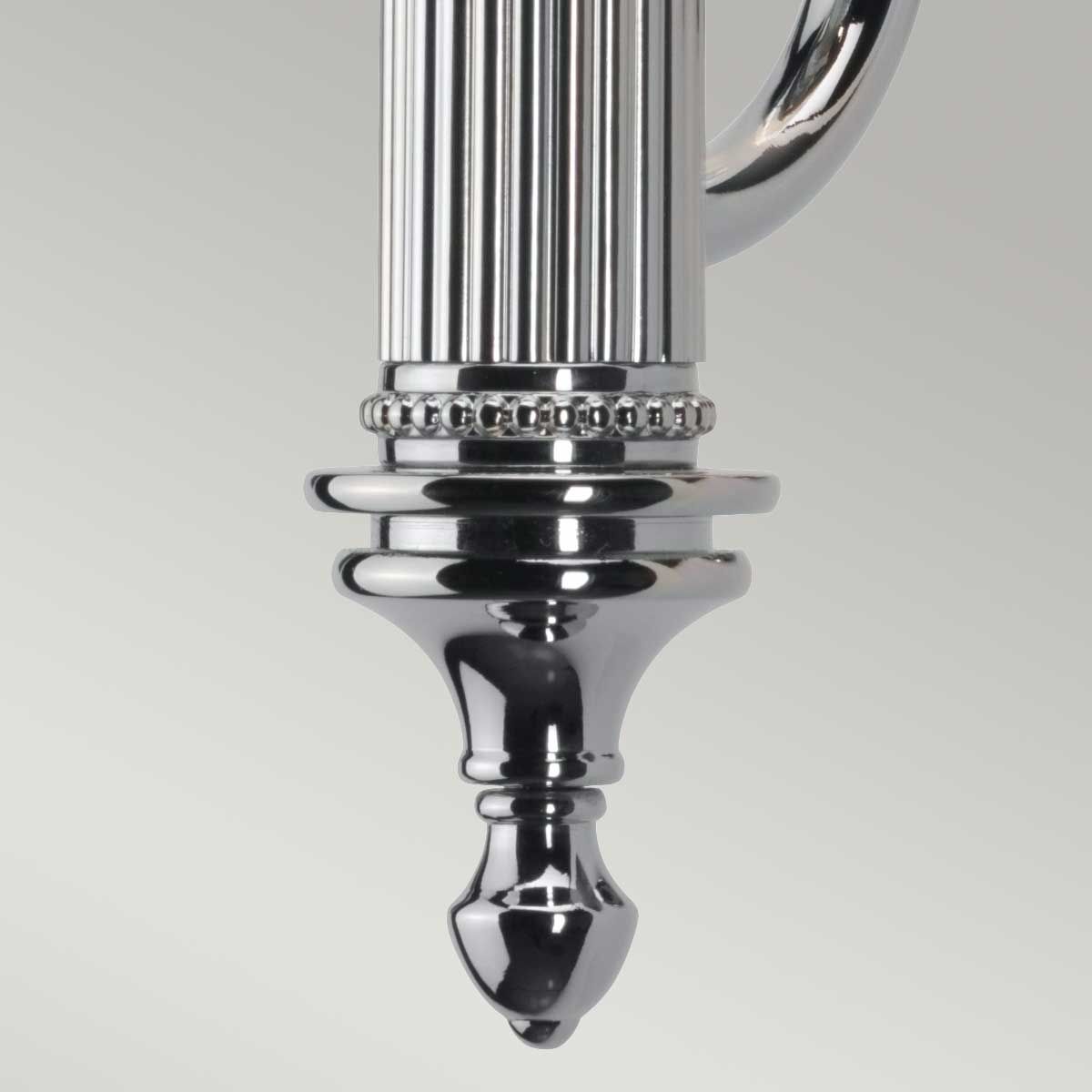 Carroll Collection Polished Chrome Wall Sconce
