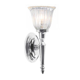 Polished Chrome Dryden Bathroom Wall Sconce