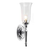 Elegant Polished Chrome Wall Sconce - Dryden Collection