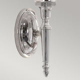 Elegant Polished Chrome Wall Sconce - Dryden Collection