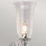 Elegant Polished Chrome Wall Sconce - Dryden Collection