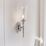 Elegant Polished Chrome Wall Sconce - Dryden Collection