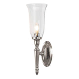 Dryden 1 Light Wall Light Polished Nickel