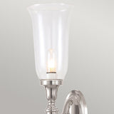 Dryden 1 Light Wall Light Polished Nickel