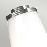 Eliot Chrome Finish Bathroom Wall Light - Upright Design