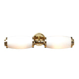 Eliot Twin Wall Sconce in Polished Brass