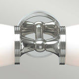 Polished Nickel Dual Wall Light - Eliot Collection