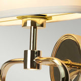 Falmouth Heart Design French Gold Bathroom Wall Light