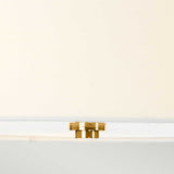 Falmouth Romantic Heart 3-Light Semi-Flush in French Gold