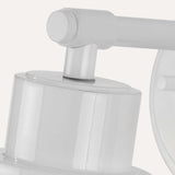 Morvah IP44 Vintage White Single Light Wall Fixture