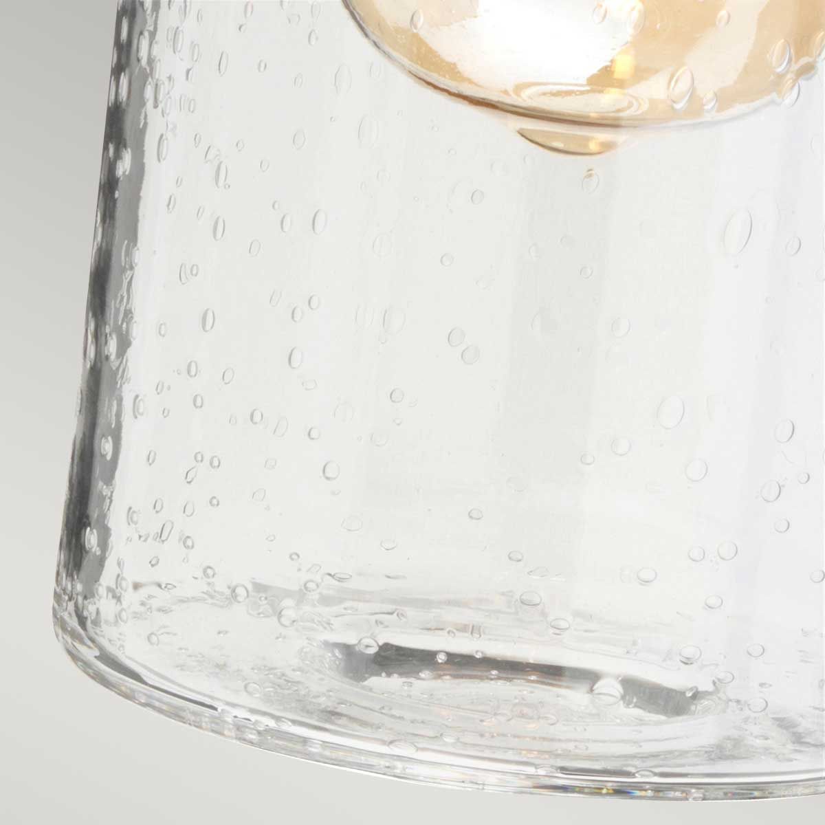 Morvah IP44 Vintage White Single Light Wall Fixture