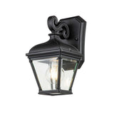 Bayview Classic Black Exterior Wall Lantern