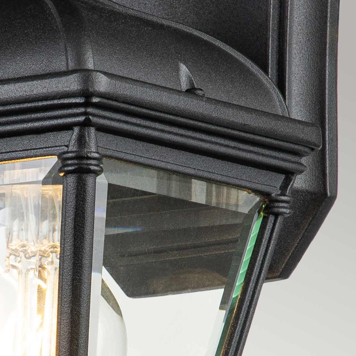 Bayview Classic Black Exterior Wall Lantern