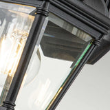Bayview Classic Black Exterior Wall Lantern