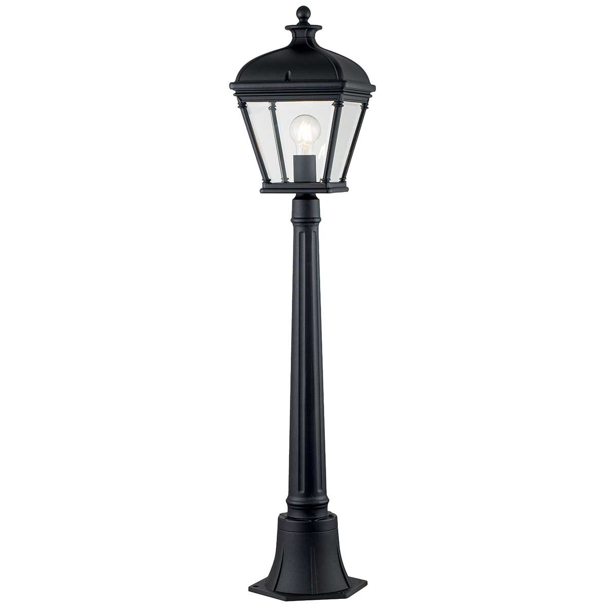 Bayview Black Elegance Exterior Pillar Lantern