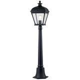 Bayview Black Elegance Exterior Pillar Lantern