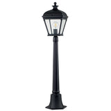 Bayview Black Elegance Exterior Pillar Lantern