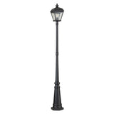 Bayview 1 Light Lamp Post Black