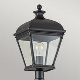 Bayview 1 Light Lamp Post Black