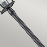 Bayview 1 Light Lamp Post Black