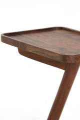 Acacia Wood Side Table 45x42x63 cm - Qiano Design
