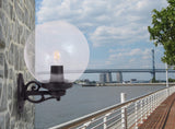 Globe 300 Bisso 8.5W E27 LED CCT, Wall Globe, Black/Opal