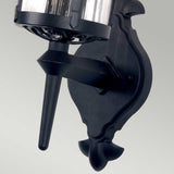 Hereford Traditional Wall Lantern in Black Finish