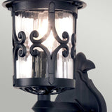 Hereford Traditional Wall Lantern in Black Finish