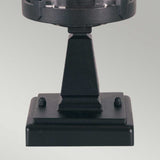 Elegant Hereford Black Pedestal Lantern