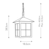 Vintage Winchester Hanging Lantern