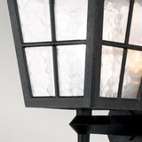 Hereford Black Canterbury Lantern Wall Light