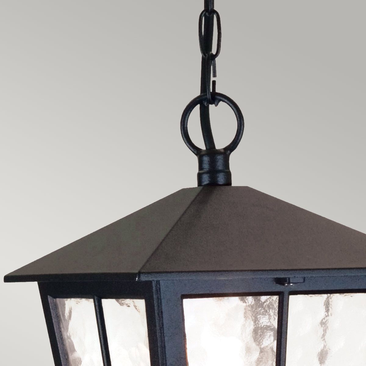 Elegant Canterbury Black Chain Lantern