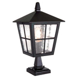 Canterbury Black Outdoor Chain Lantern