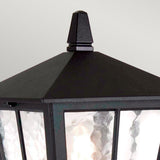 Canterbury Black Outdoor Chain Lantern