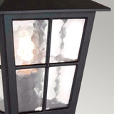 Canterbury Black Outdoor Chain Lantern