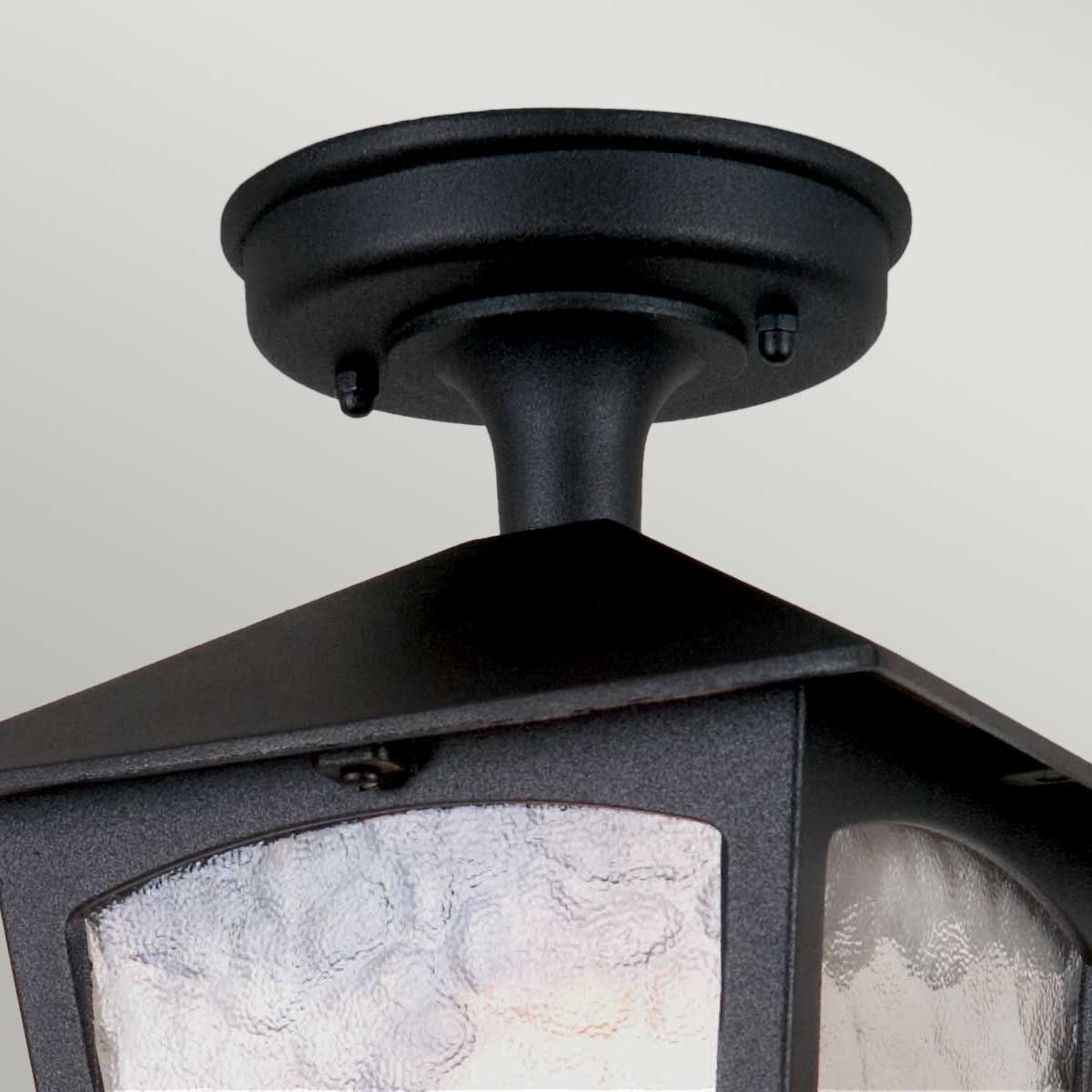 York Heritage Black Lantern Fixture