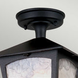 York Heritage Black Lantern Fixture