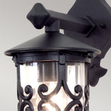 Hereford Black Wall Lantern - Elegant Die-Cast Aluminium Fixture