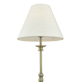 Blenheim Table Lamp Antique Brass With Shade (Multipack)