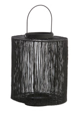 Stormy Elegance: Black Banjo Sculpture 28x20x30 cm
