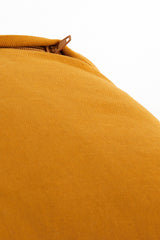 Huslia Ocher Yellow Accent Cushion 45x45 cm