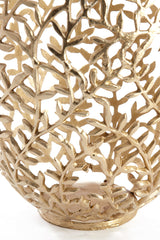 Whirlwind Elegance in Antique Gold Frame - Ø25x39 cm
