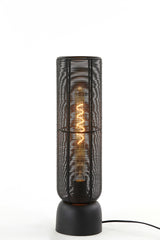 Matte Black Lezuza Table Lamp - 13.5x49.5 cm
