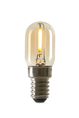 Amber Glow LED Vintage Tube 1W Dimmable E14 2x6 cm
