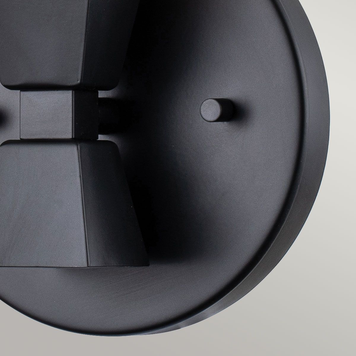 Bowtie 1lt Wall Light - Matte Black Matte Black