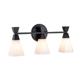 Bowtie 3lt Wall Light - Matte Black Matte Black