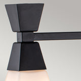 Bowtie 3lt Wall Light - Matte Black Matte Black