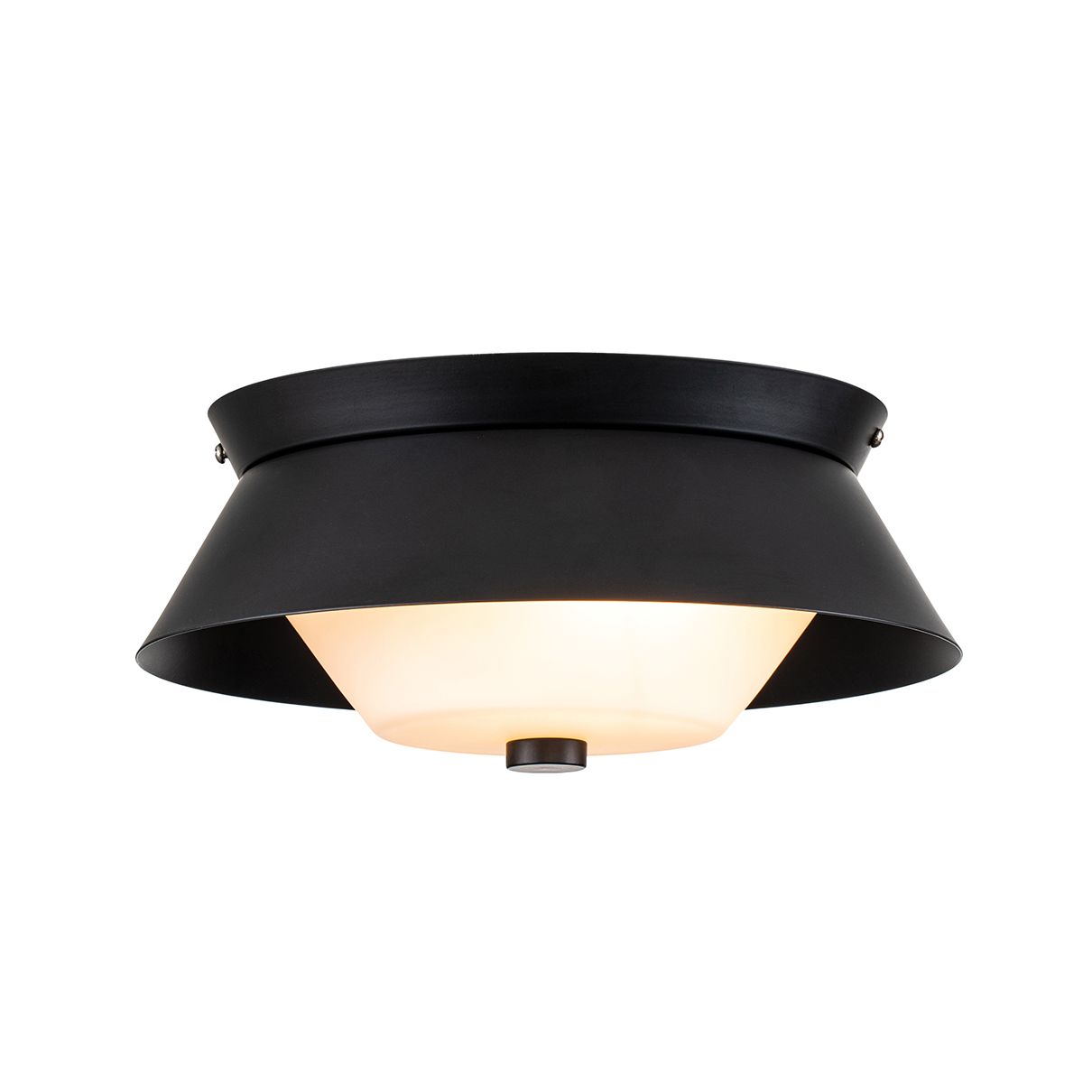 Bowtie 2lt Flush - Matte Black Matte Black